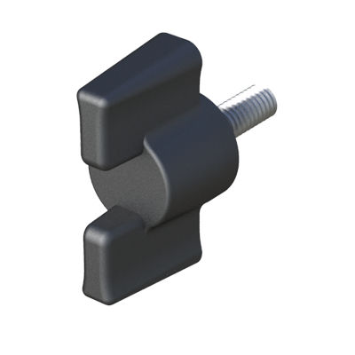 Rosca roscada - LHMB - ISC PLASTIC PARTS - de mariposa / de poliamida / de acero