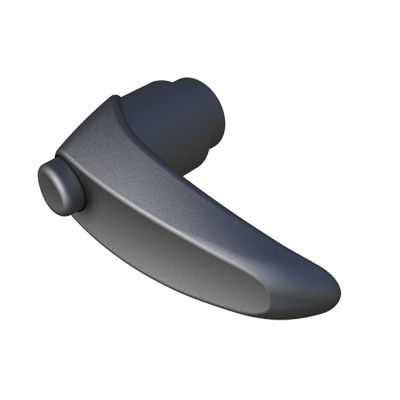Palanca de agarre de acero - LHKI - ISC PLASTIC PARTS - de empuñaduras de plástico