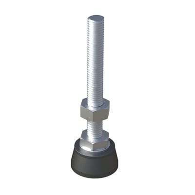 Pie de máquina - JTPZ - ISC PLASTIC PARTS - de poliamida / de nivelación / para cargas pesadas