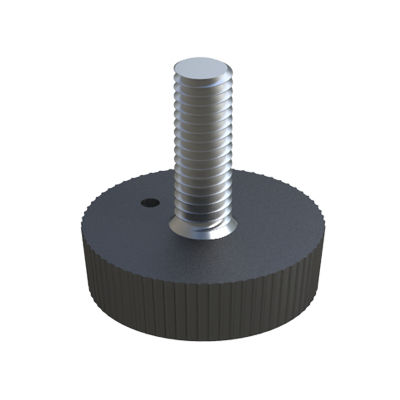 Pie de máquina - LKR - ISC PLASTIC PARTS - de poliamida / de nailon / reglable