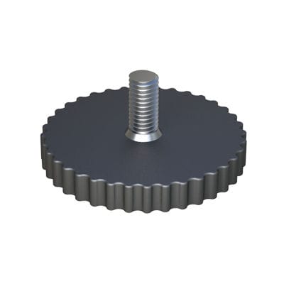 Pie de máquina - LKT - ISC PLASTIC PARTS - de acero inoxidable / de poliamida / de nailon