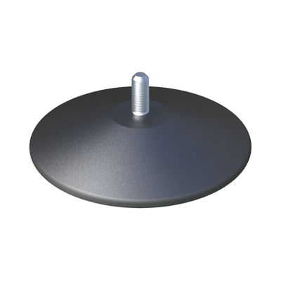 Pie de máquina - MFDB - ISC PLASTIC PARTS - de acero zincado / de polipropileno / reglable