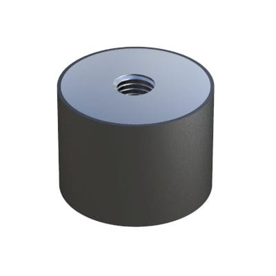 Amortiguador de vibración - LSDE - ISC PLASTIC PARTS - de fricción / para máquinas / de acero