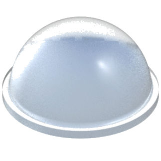 Bumper de poliuretano - LDBR  - ISC PLASTIC PARTS - adhesivo