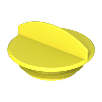 Tapón aletado - PTR - ISC PLASTIC PARTS - macho / de polietileno de baja densidad (PEBD) / de plástico