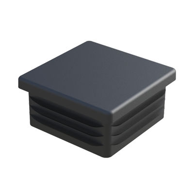 Tapón aletado - LE - ISC PLASTIC PARTS - rectangular / macho / de polietileno de baja densidad (PEBD)