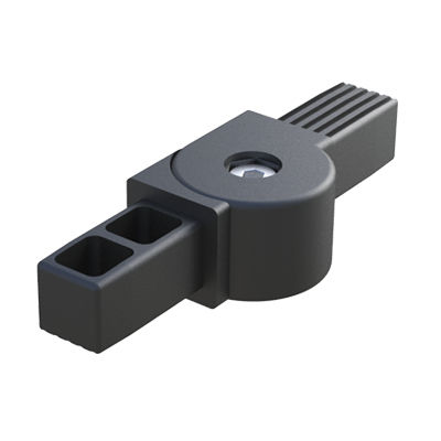 Conexión pivotante para ensamblaje de perfiles - THCLP - ISC PLASTIC PARTS
