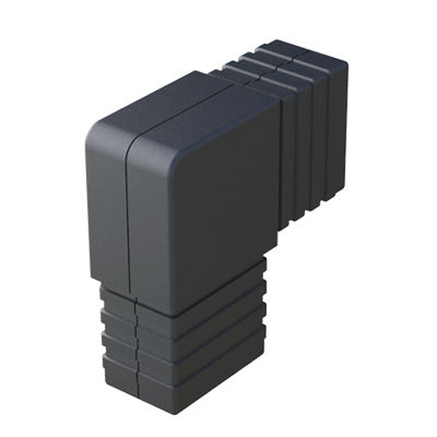Conexión de tubo de codo - SRAAF - ISC PLASTIC PARTS - de acero / de poliamida