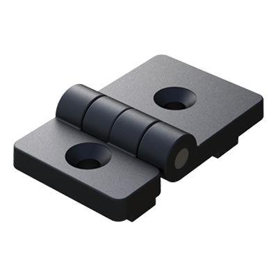 Bisagra plana - JTPHA - ISC PLASTIC PARTS - de poliamida / atornillable / 270°