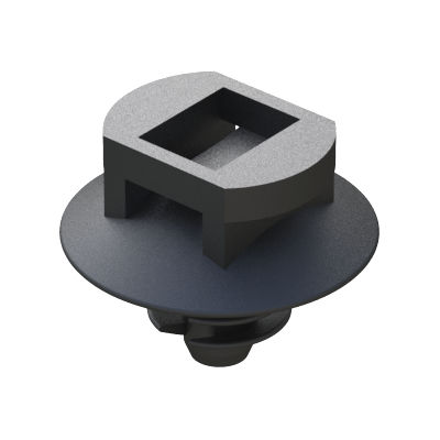 Soporte de montaje para brida sujetacables de poliamida - MKCS - ISC PLASTIC PARTS