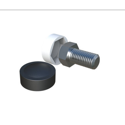 Capuchón redondo - LBKB - ISC PLASTIC PARTS - de polietileno / de protección