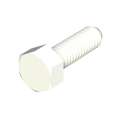 Tornillo de cabeza hexagonal - MTCH - ISC PLASTIC PARTS - de nailon / de plástico / resistente a los productos químicos