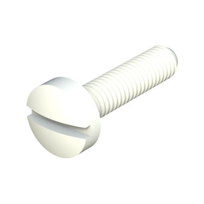 Tornillo de cabeza abombada - MTCAR - ISC PLASTIC PARTS - ranurado / de poliamida / de nailon