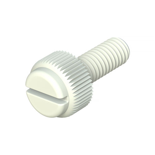 Tornillo moleteado de nailon - MTCER - ISC PLASTIC PARTS - de poliamida / resistente a los productos químicos