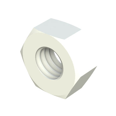 Tuerca hexagonal - MDIN - ISC PLASTIC PARTS - remachable / de nailon