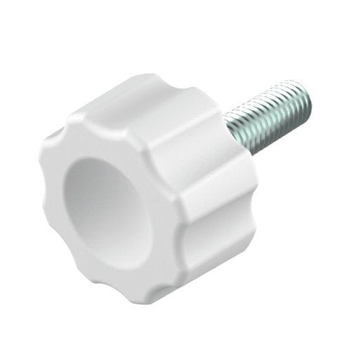 Rosca moleteada - YAE - ISC PLASTIC PARTS - tipo estrella / de nailon / de acero