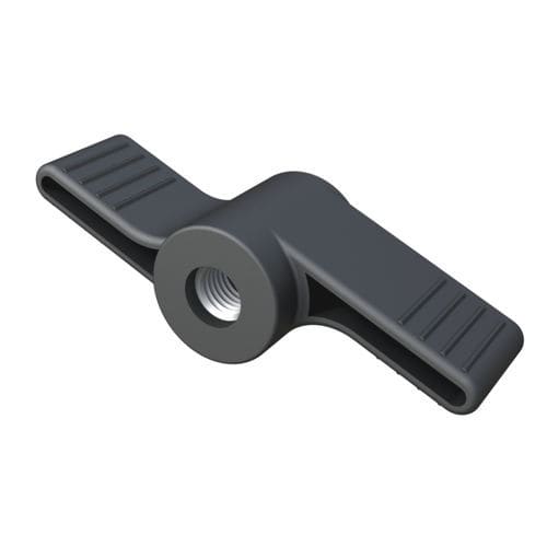 Rosca roscada - BAEPA - ISC PLASTIC PARTS - de mariposa / de nailon / de acero