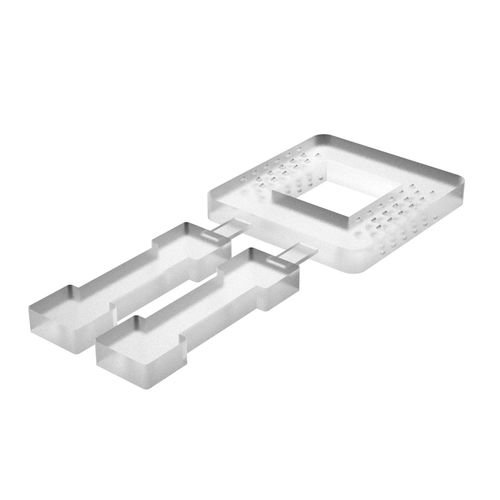 Capuchón rectangular - UAG - ISC PLASTIC PARTS - de polipropileno / de PP
