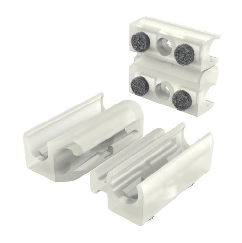 Pie de máquina - AKCL - ISC PLASTIC PARTS - de tubos / de polipropileno