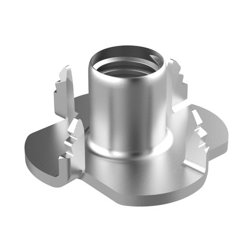 Tuerca con collar - QA - ISC PLASTIC PARTS - en T / larga / de madera