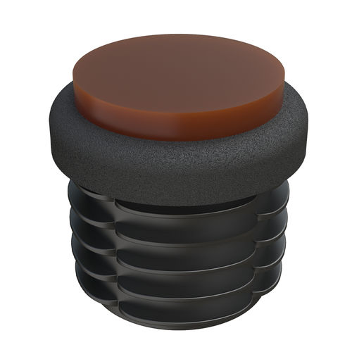 Inserto roscado - LET - ISC PLASTIC PARTS - de nailon / de poliuretano / de PUR