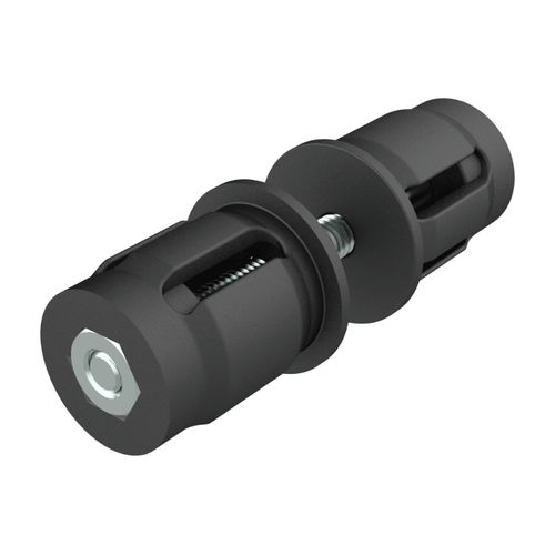 Conector de alimentación eléctrica - LTRKC - ISC PLASTIC PARTS - recto / redondo / de plástico