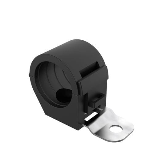 Abrazadera de cable de nailon - ZAA - ISC PLASTIC PARTS - de acero inoxidable / de acero
