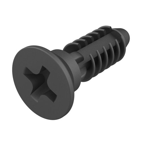 Remache de cabeza avellanada - FBC - ISC PLASTIC PARTS - de nailon / roscado