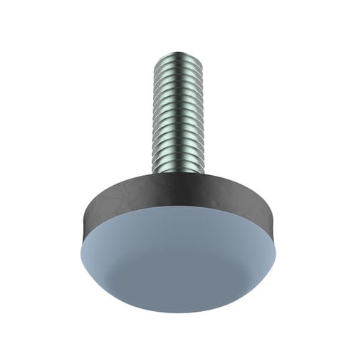 Pie de máquina - VEA - ISC PLASTIC PARTS - de caucho / de PTFE / reglable