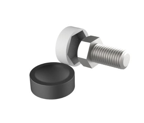 Capuchón redondo - LBKB - ISC PLASTIC PARTS - de polietileno / de protección / fotovoltaico