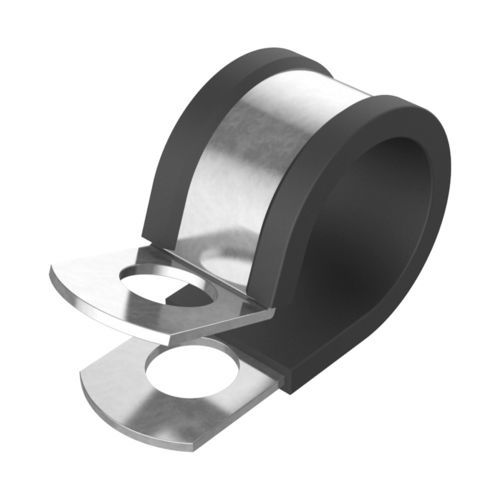 Abrazadera de cable de acero inoxidable - MASB - ISC PLASTIC PARTS - de acero galvanizado / con de montaje con tornillo / resistente a la corrosión