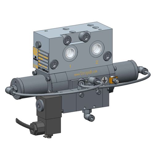 Válvula electroneumática - Dropsa spa - de control / de 4/2 vías / dos líneas