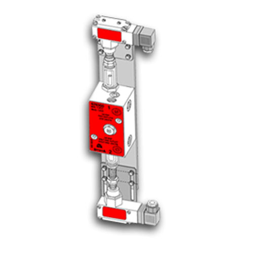 Válvula de control - 003 series  - Dropsa spa - dosificadora / para sistema de lubricación / dos líneas