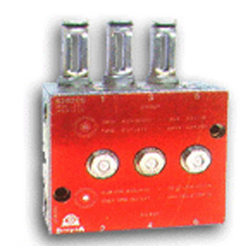 Válvula de pistón - AGG6  - Dropsa spa - para sistema de lubricación / de acero / de acero galvanizado