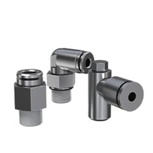 Racor hidráulico - 3084605 - Dropsa spa - push-in / acodado / de latón