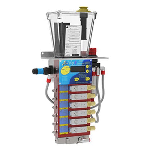 Sistema de lubricación aire-aceite - VIP4 - Dropsa spa - centralizado / de cadenas / controlable