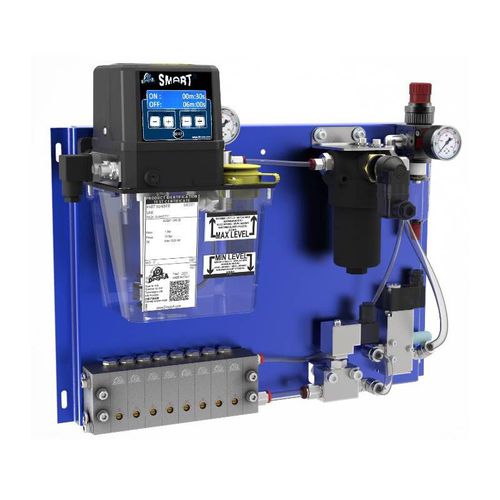 Sistema de lubricación montado en panel - 401 series - Dropsa spa - aire-aceite / de con la cantidad mínima / para máquina herramienta