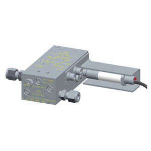 Caudalímetro volumétrico - 1525818 - Dropsa spa - para aceite / de acero / 8 V CC