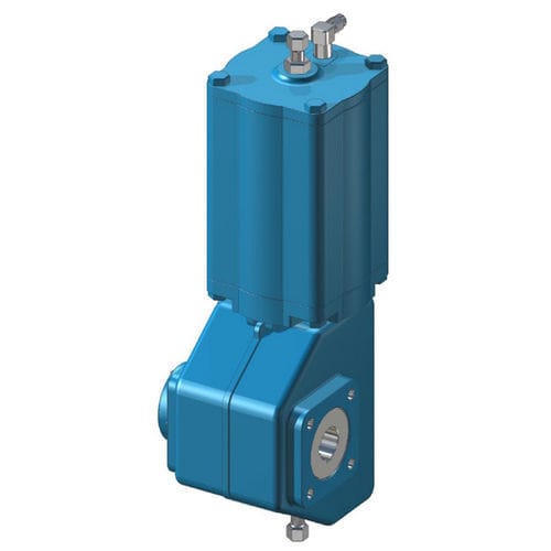 Actuador para válvula neumático - B1 series - Metso Automation - tipo cuarto de vuelta / de pistón / de doble efecto
