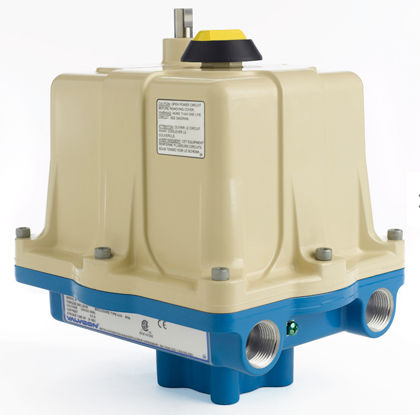Actuador para válvula eléctrico - VALVCON® V series - Metso Automation - tipo cuarto de vuelta / con reductor de piñon recto / robusto