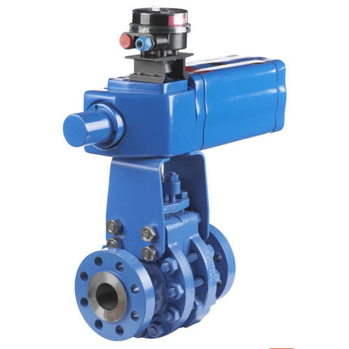 Válvula de bola - Neles® D series - Metso Automation - con perno / de gran capacidad