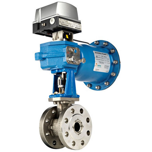 Válvula de bola cónica - Neles® Finetrol - Metso Automation - de regulación / con brida