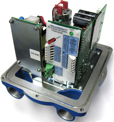 Actuador eléctrico - VALVCON® ESR series - Metso Automation - lineal / con retorno por muelle / compacto