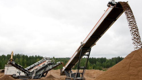 Transportador de banda - Lokotrack® CT3.2™ - Metso Automation - horizontal / de transporte / móvil