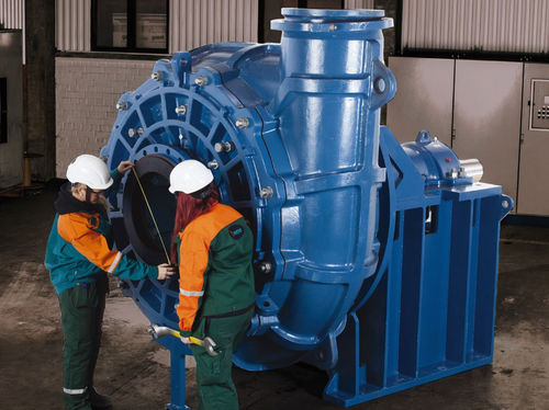Bomba para fangos - Metso Automation - industrial / de transporte / para montaje horizontal