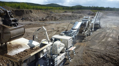 Planta de trituración de mandíbula - Lokotrack® LT120E™  - Metso Automation - móvil