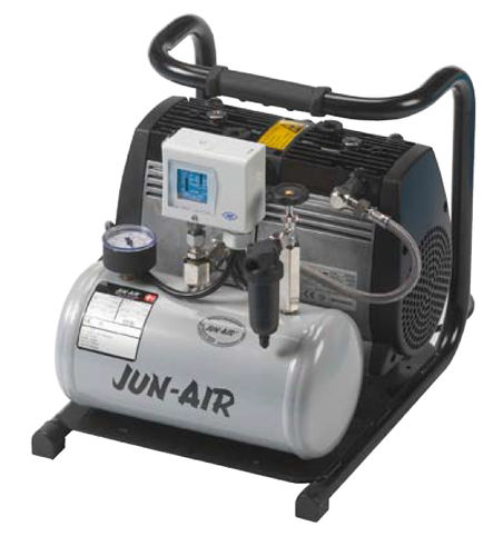 Compresor de pistón oscilante - OF302V-4B - JUN-AIR - de aire / con motor eléctrico / portátil