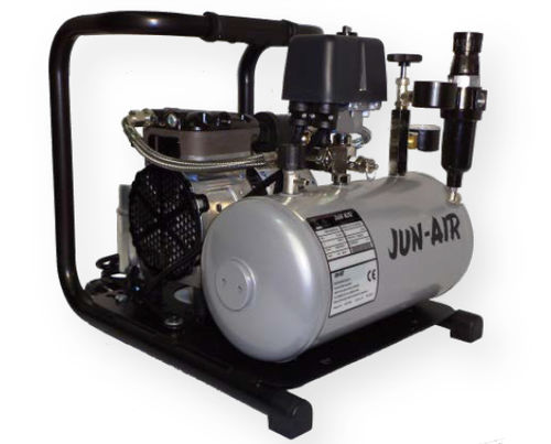 Compresor de pistón oscilante - 86R-4B - JUN-AIR - de aire / con motor eléctrico / portátil