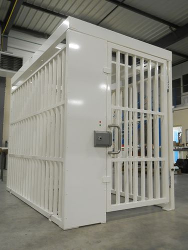 Esclusa de seguridad con barrotes - SAS-AF - Ollagnier SCA - para control de acceso / automática / monobloque