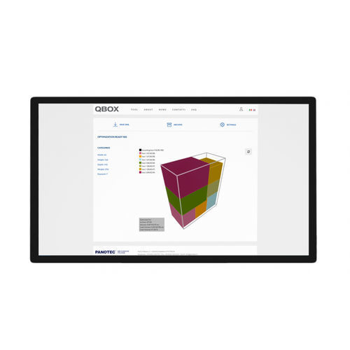 Software de gestión de pedidos - QBOX - Panotec - de análisis de mediciones dimensionales / de optimización / de posicionamiento